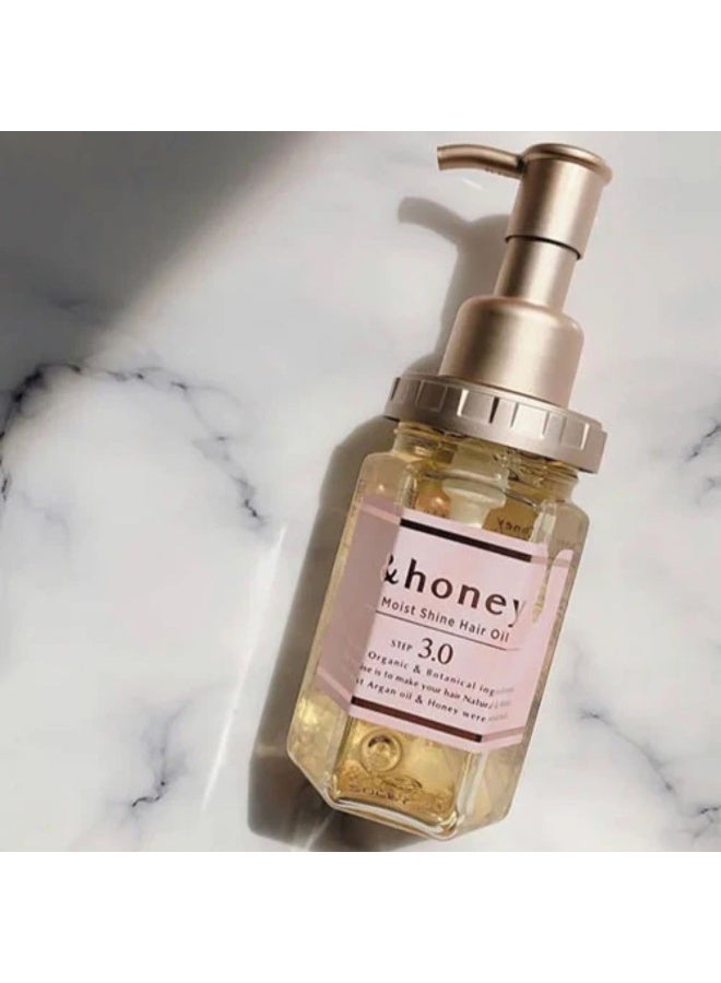 &Honey Moist Shine Hair Oil 3.0 100ml - Image 3