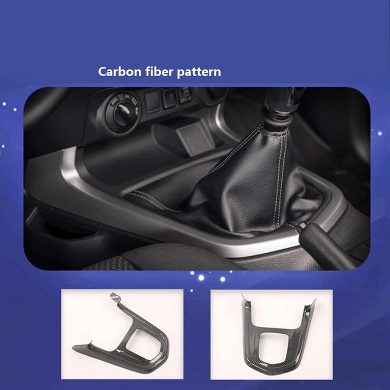 Vuzmode Carbon Fibre Gear Shift Panel Trim for Nissan Navara NP300 - Image 4