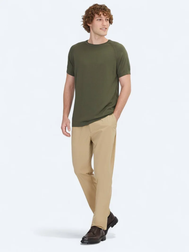 Kip Khaki Knitwear