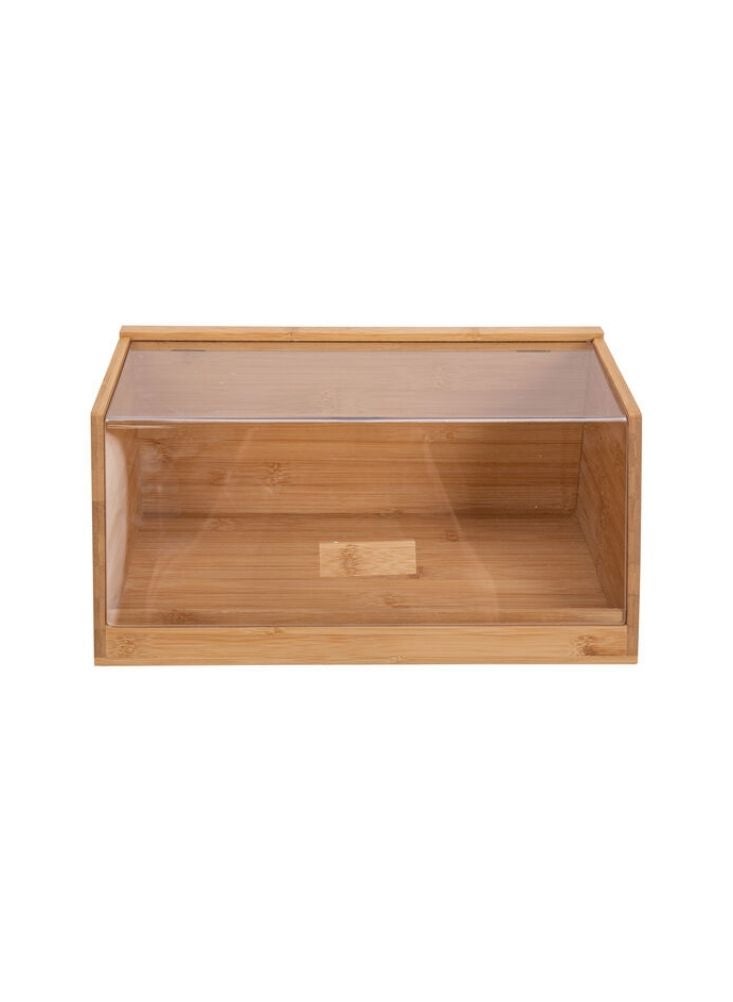 Bamboo Bread Box Transparent Lid - Image 3