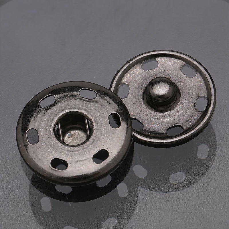 Ultra Light 6mm Portable Sew Snap Buttons Tiny Travel Emergency Clothing Repair Kit - Image 3