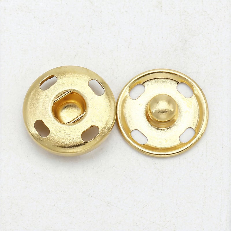 Ultra Light 6mm Portable Sew Snap Buttons Tiny Travel Emergency Clothing Repair Kit - Image 1