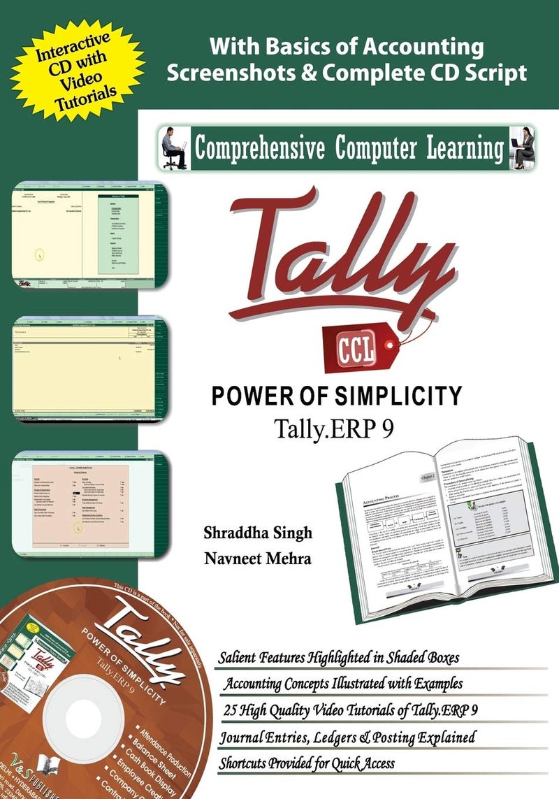 Tally ERP 9 (Power Of Simplicity) (With Youtube AV)