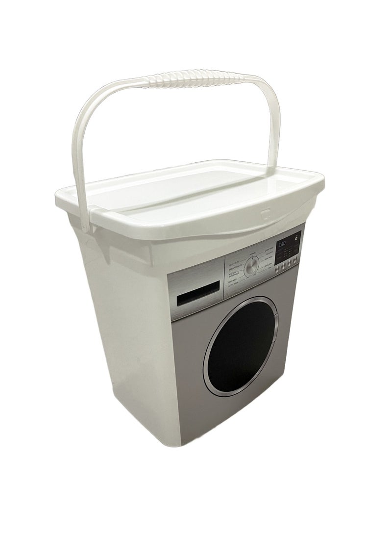 MAXQON Detergent Storage Box (24x23x18cm, Capacity 6L) - Image 1