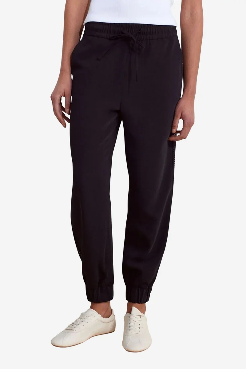 DILVIN Women's Elastic Waist Jogger Pants