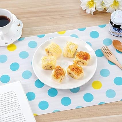 Autio EXIM Autio EXIM Printing Antibacterial Cabinet Plastic Foam Household Wardrobe Moisture Drawer Pad Waterproof NonSlip Paper Kitchen Cupboard Liners Roll Mat 30 300cm Pack Of 4  - Image 5