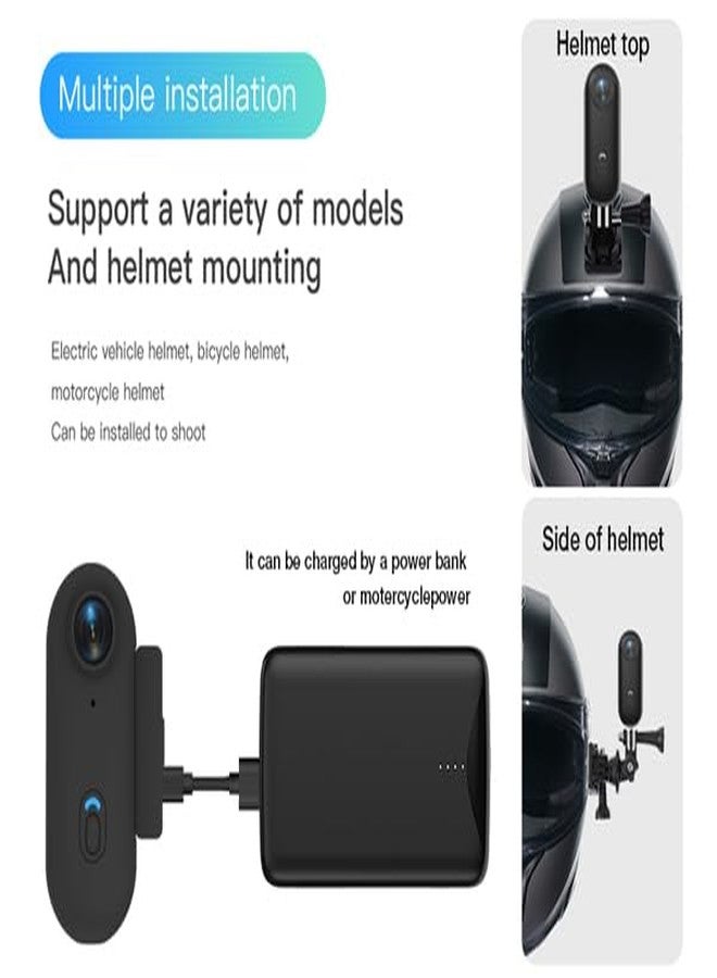 FOUKWAKC H7Pro 1080P Thumb Action Camera, Mini Body Camera, Wearable POV Portable Body Cam with Magnetic Lanyard & Waterproof Case, Hands-Free Recording, Helmet Cam for Work, Cycling, Vlogging (No Card) - Image 4