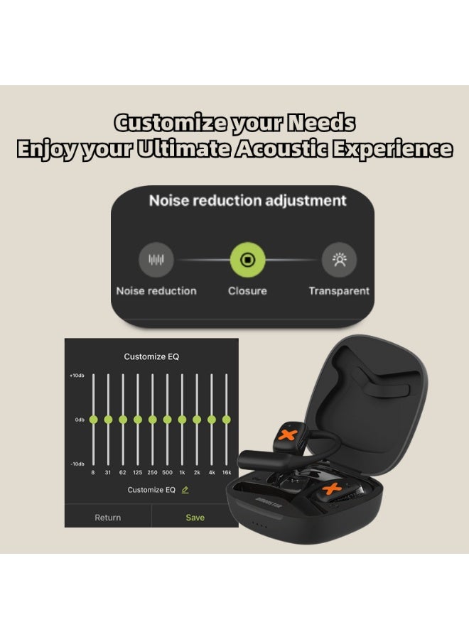 Open-Ear Bluetooth Earphones with Secure Fit, IP67 Waterproof Rating, Long Battery Life and APP Control - Image 5