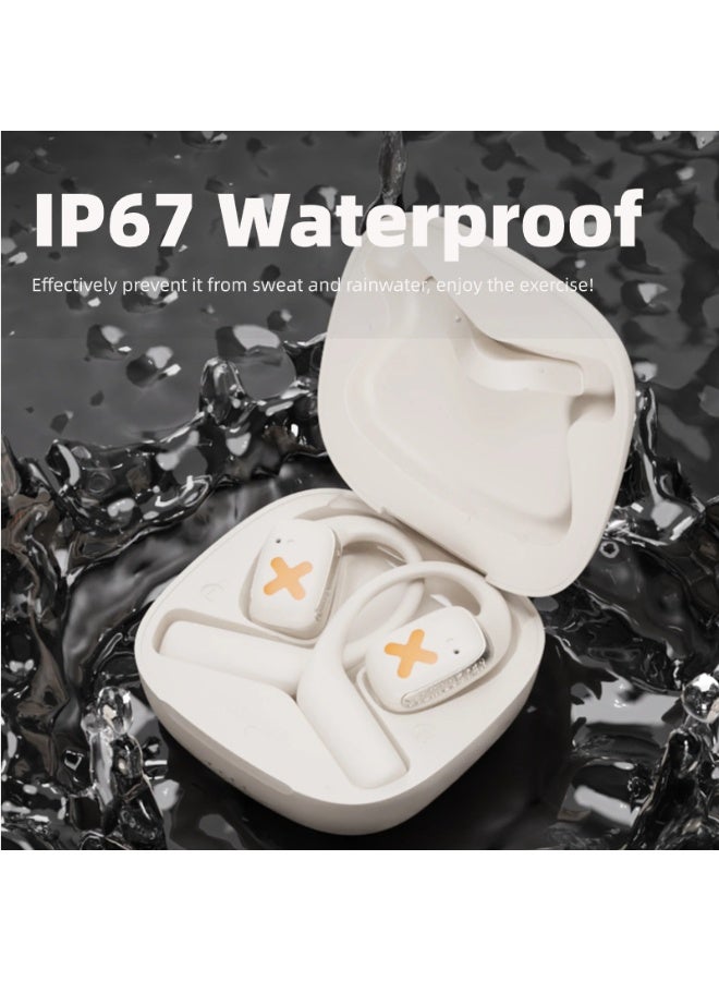 Open-Ear Bluetooth Earphones with Secure Fit, IP67 Waterproof Rating, Long Battery Life and APP Control - Image 1