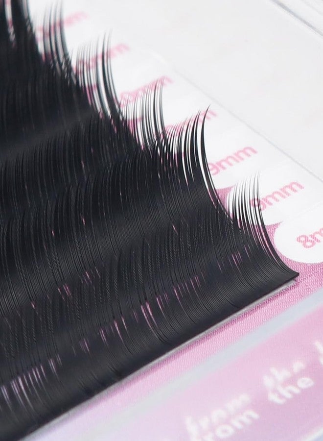 ANNAFRIS 16 Rows Volume Classic Eyelash Extension 0.10 C Curl 8-15mm Mixed Length Matte Black Individual False Eye Lashes Extension Salon Use Natural Soft Fake Eyelashes Supplies(0.10 C, 8-15mm Mix) - Image 4