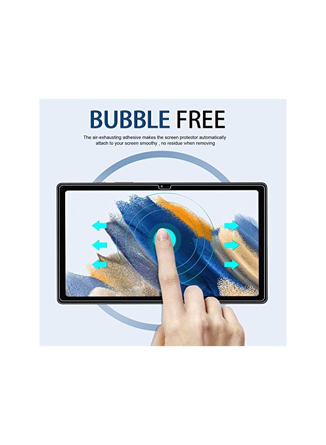 erorex Glass Screen Protector For Samsung Galaxy Tab A8 10.5 Inch SM-X200 SM-X205  - Image 4