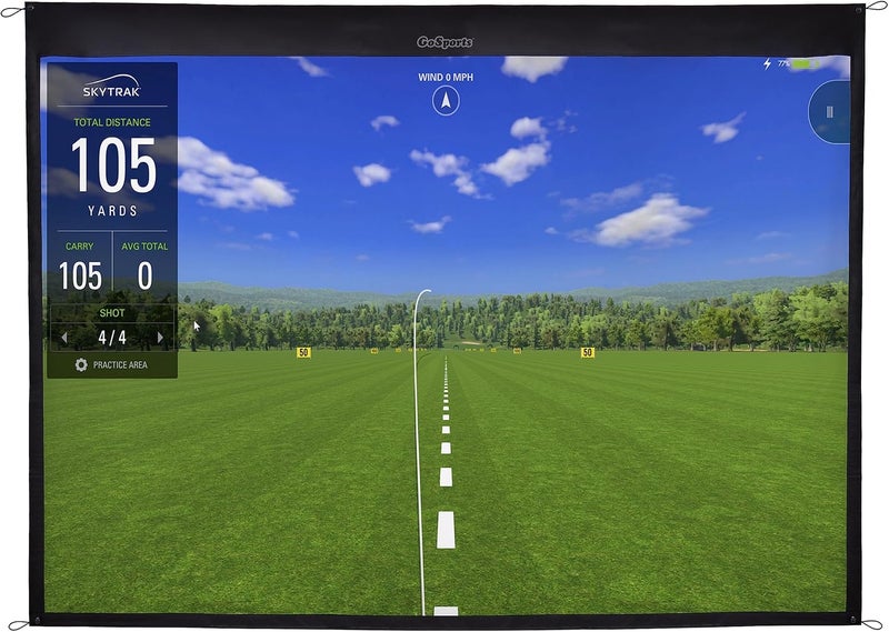 GoSports GoSports Golf Simulator Impact Screen  Choose 65 ft x 7 ft or 9 ft x 7 ft - Image 1