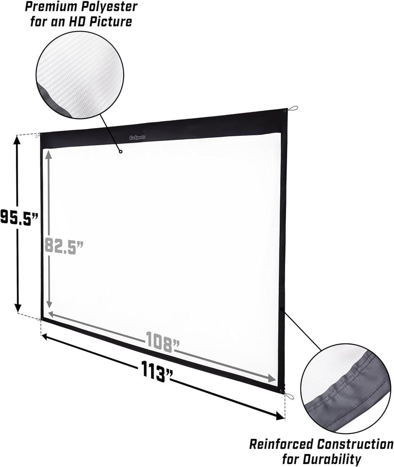 GoSports GoSports Golf Simulator Impact Screen  Choose 65 ft x 7 ft or 9 ft x 7 ft - Image 4