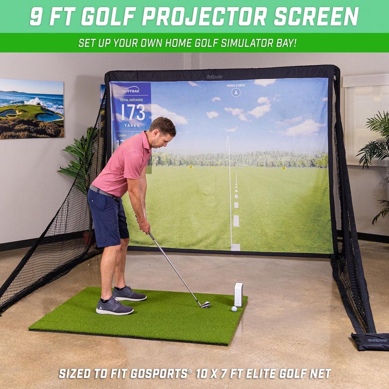 GoSports GoSports Golf Simulator Impact Screen  Choose 65 ft x 7 ft or 9 ft x 7 ft - Image 2