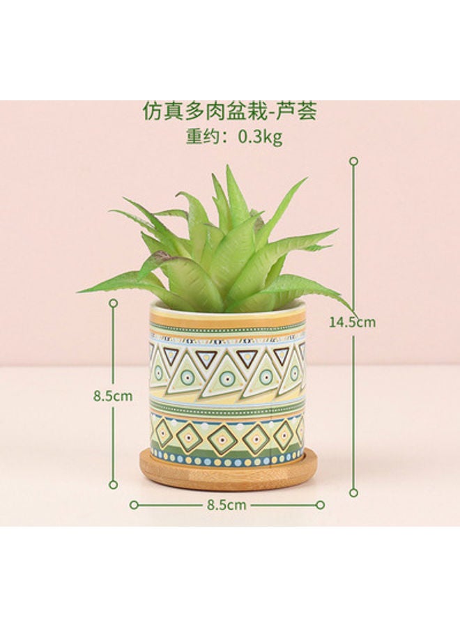 NIBEMINENT Decorative Mini Vase Multicolour