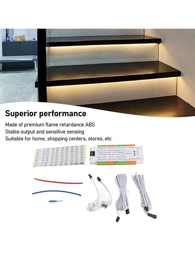 Bukela Motion Sensor LED Stair Light Controller Intelligent Automatic Cascaded Staircase Ladder Step Light Controller for Stairway Light - Image 4