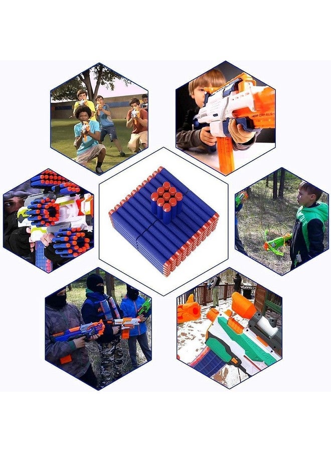 eS³kube Kid Plastic Foam Bullets Pack Compatible for N-Strike Elite Toy Guns (50) - Image 5