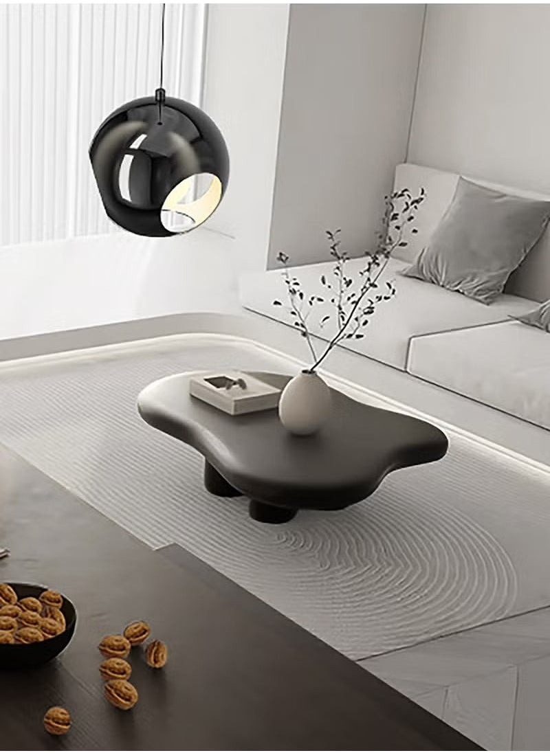Generic Modern Design Side Table Living Room Home Furniture Nordic Style Irregular Shape Coffee Table in Cloud shape Simple Small Household Shaped Table Tea Table for Living Room Balcony Garden, Living Room Table Bed Room  - Image 3