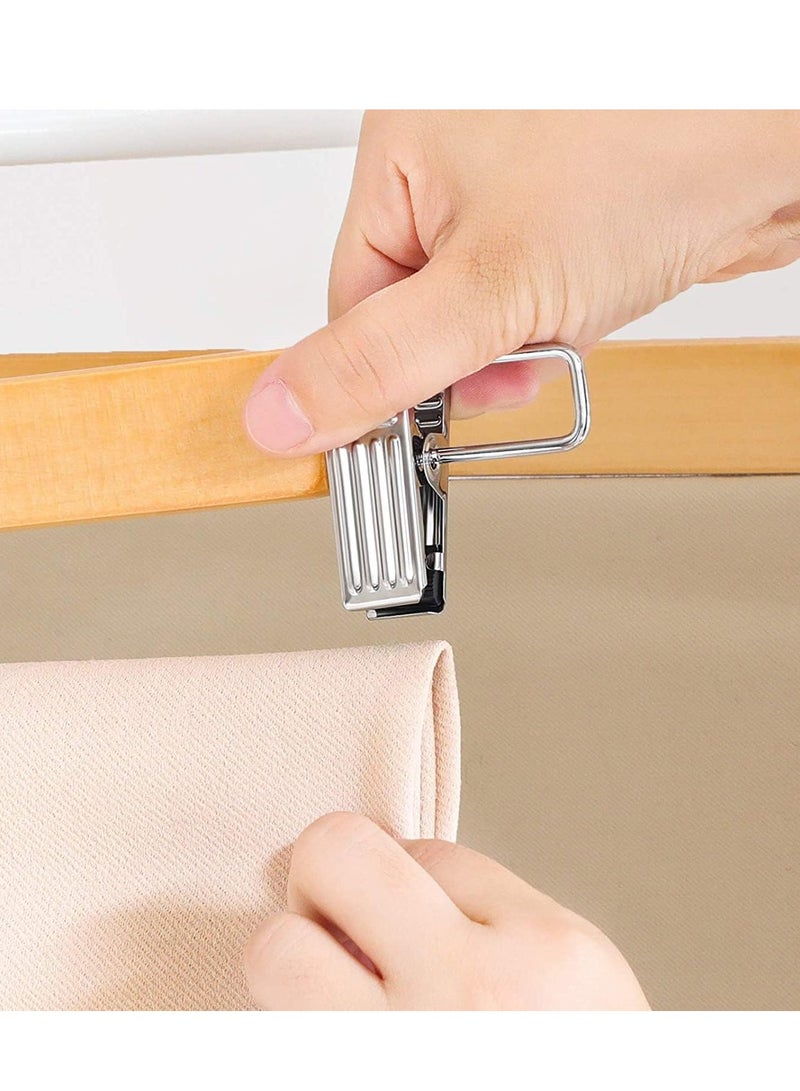 5Pcs Solid Wooden Pants Skirts Hangers  - Image 3