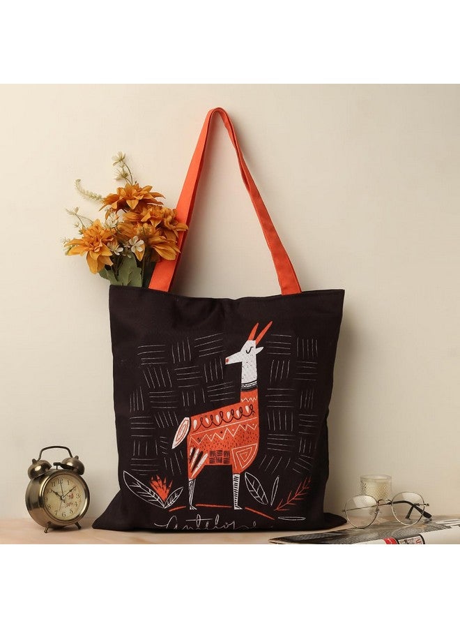 the purple tree The Purple Tree Canvas Tote Bag - 1 Pc, Women Tote Bag, Canvas Tote Bag, Printed Tote Bag, Printed Canvas Tote Bag, Stylish Bags For Women Tbag00277  - Image 2