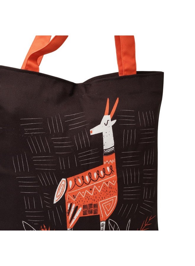 the purple tree The Purple Tree Canvas Tote Bag - 1 Pc, Women Tote Bag, Canvas Tote Bag, Printed Tote Bag, Printed Canvas Tote Bag, Stylish Bags For Women Tbag00277  - Image 5