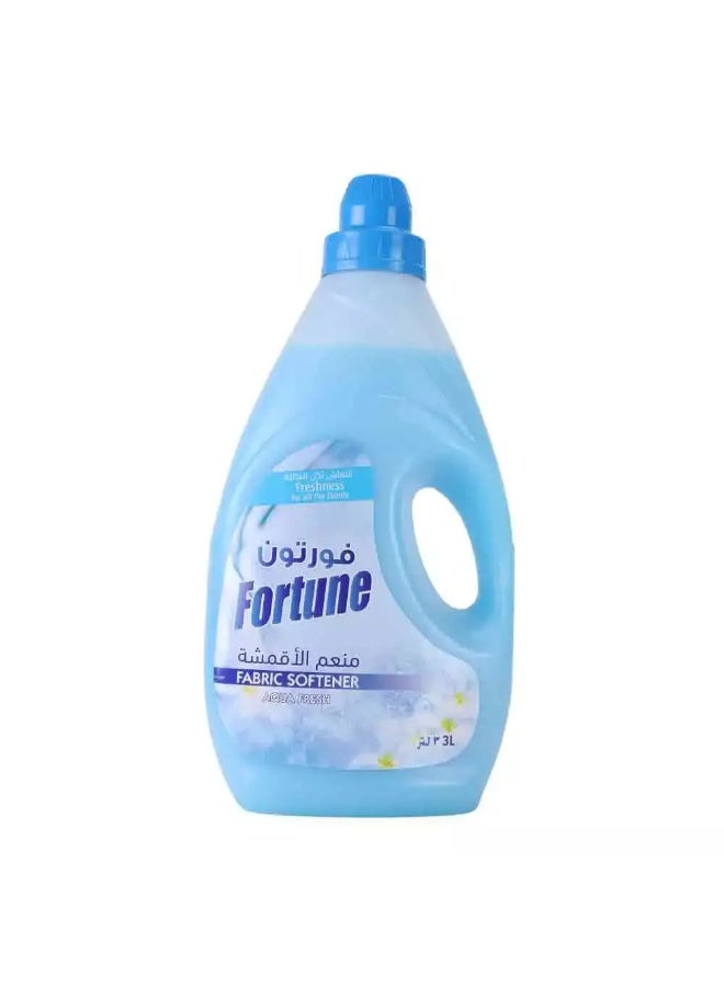 Fortune منعم الأقمشة فورتشن للملابس المنعشة، عطر أكوا فريش، 3 لترات - Image 1