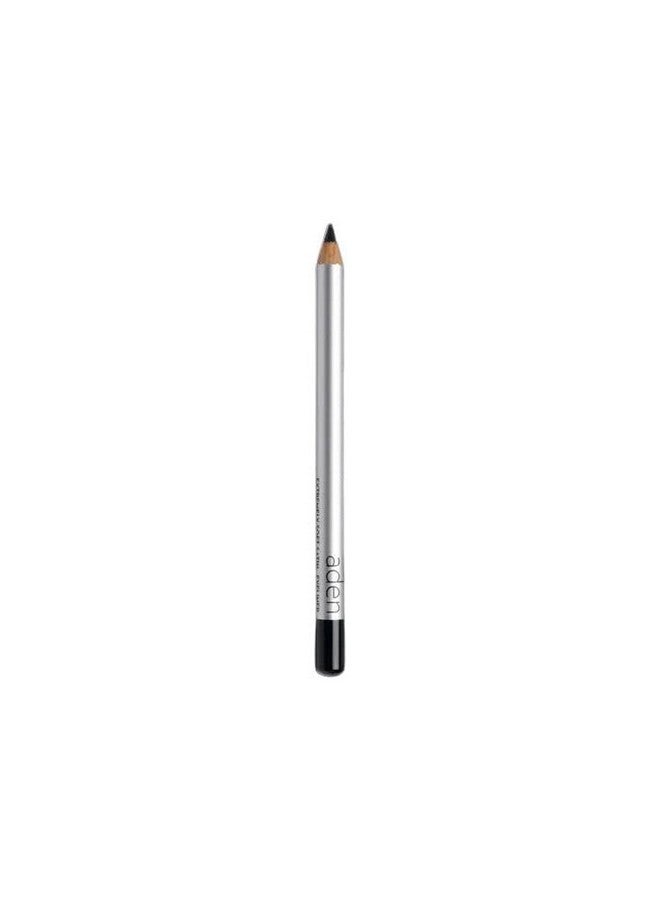 Aden Hypoallergenic Waterproof Eyeliner Pencil Extremely Soft Satin (60 Black) - Image 1