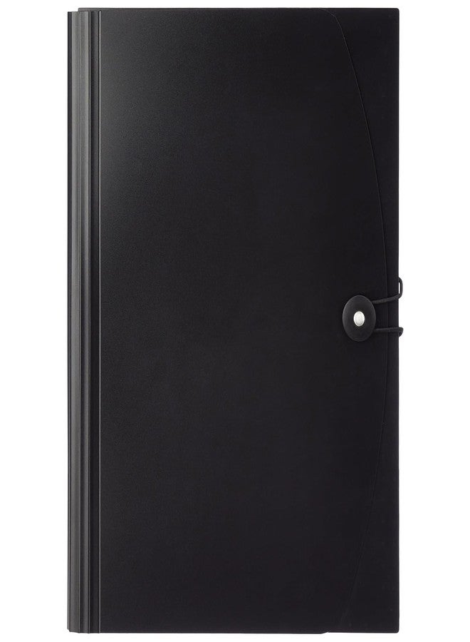 COI Expanding File Folder with 12 Pockets, Letter Size, Also Fits A4 Size According Document Organizer with Tabs | Portable Expanding File for Office, School & Home Use (Black) - Image 2
