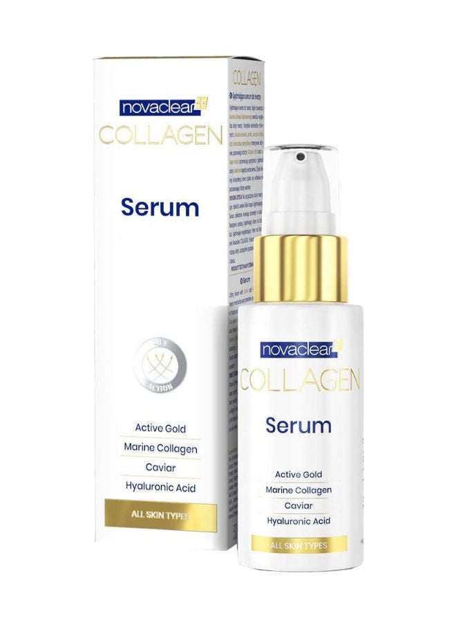 novaclear سيروم الوجه المضاد للشيخوخة ورفع الوجه بالكولاجين لجميع أنواع البشرة - Image 1