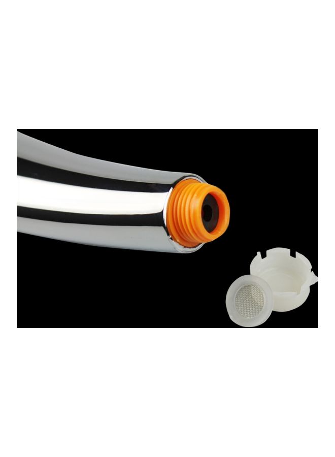 Loquat ABS Plated Handheld Shower Head Silver/Black 21.5x8x3centimeter - Image 2