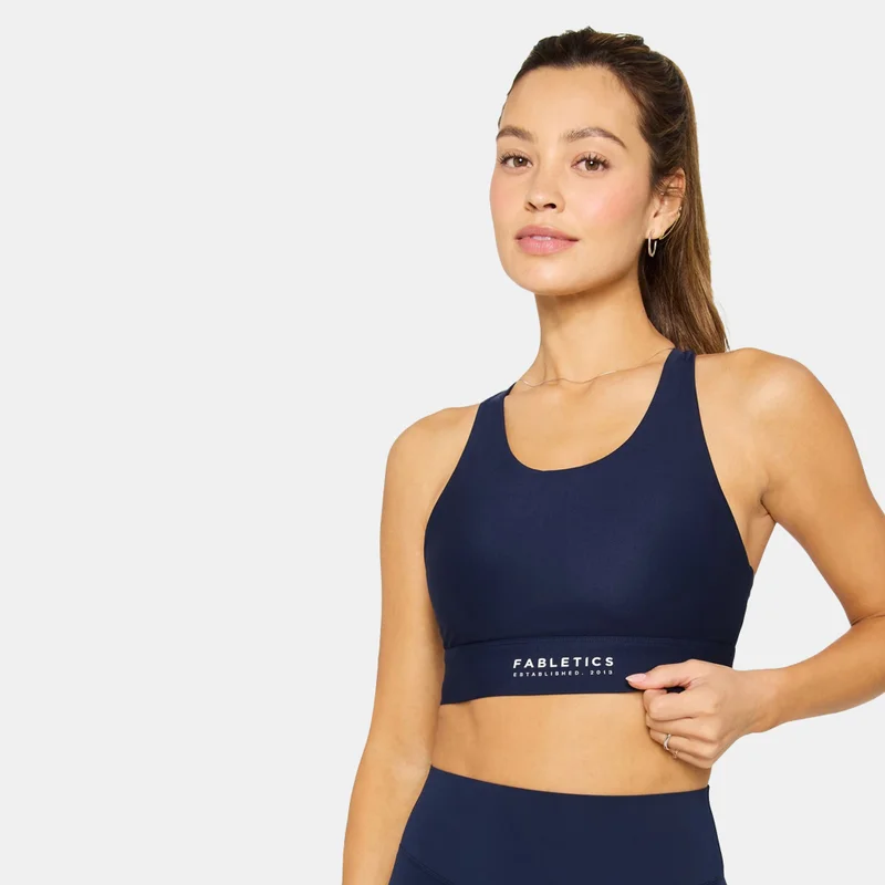 Fabletics حمالة صدر رياضية للتدريب بدعم عالٍ بدون ارتداد للنساء