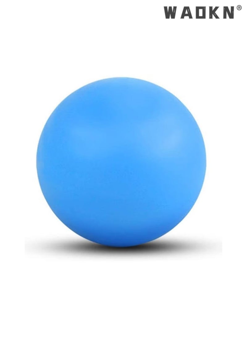 WAOKN Silicone Massage Ball to Relax Muscles,Massage Lacrosse Balls for Sore Muscles, Shoulders, Neck, Back, Foot, Body, Deep Tissue, 6.3CM Fitness Yoga Ball,Single Ball Hockey,Yoga and Myofascial Release - Image 1
