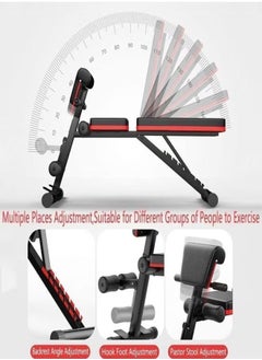 Fitness World Fitness World Adjustable Weight Bench and Empty Punching Bag 80cm  - Image 5