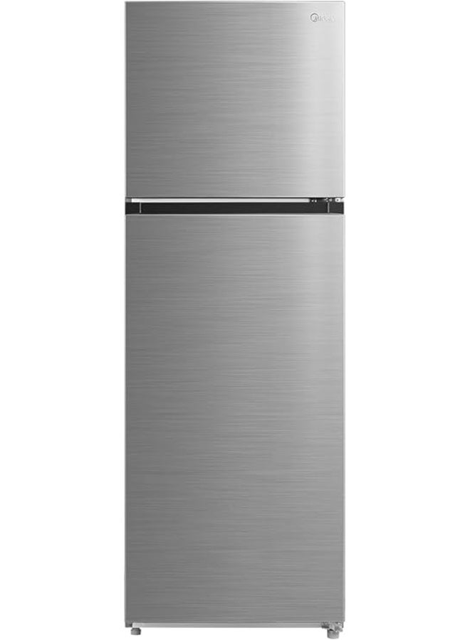 Midea Refrigerator MDRT580MTN46D, Multi-Air Flow, Humidity Control, Pull-out Tray Electronic Control, Super Cooling, 2L Bottle Rack, 2D 411L Bro Steel 220 kW 6221284016776 Bru Steel
