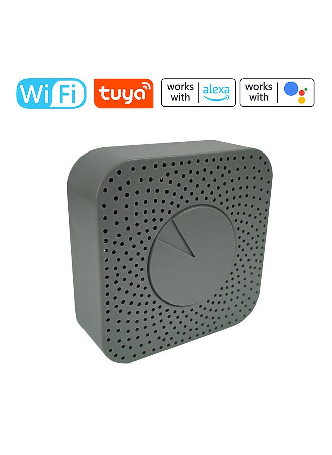 Generic - Tuya WiFi Intelligent Air Quality Monitor 5-in-1 Air Housekeeper HCHO/CO2/VOC/Temperature/Humidity Detector Support Remote APP Control Alarm Function - Image 1