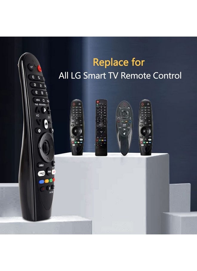 Universal Remote For Lg Smart Tv Magic Remote For Lg Smart Tv Magic Remote An Mr18Ba An Mr19Ba An Mr600G An Mr650 An Mr650G Anmr650A Anmr600 An Mr650B (No Voice Pointer Mouse Gyro Function)