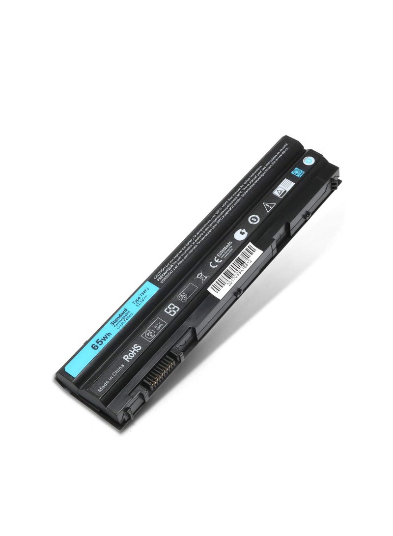 Terabyte REPLACEMENT BATTERY E6420 T54FJ Laptop Battery for Dell Latitude E5420 E5530 E6430 E6520 E6530 E6440 E6540 E5430 E5520 Inspiron 15R (5520) 17R (5720) 17R (7720) 15R (7520) P/N:8858X T54F3 M5Y0X P8TC7 P9TJ0 R48V - Image 1