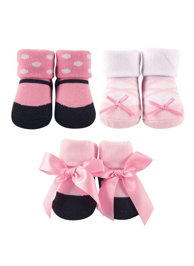 Luvable Friends - Unisex Baby Socks Giftset Ballet 09 Months - Image 1