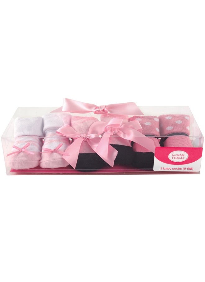 Luvable Friends - Unisex Baby Socks Giftset Ballet 09 Months - Image 1