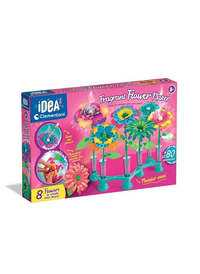 Clementoni Idea Fragrant Flowers Maker | Do it Yourself | DIY Craft Kit | Educational & Learning | Creative Gift for Kids and Adults  - Image 1