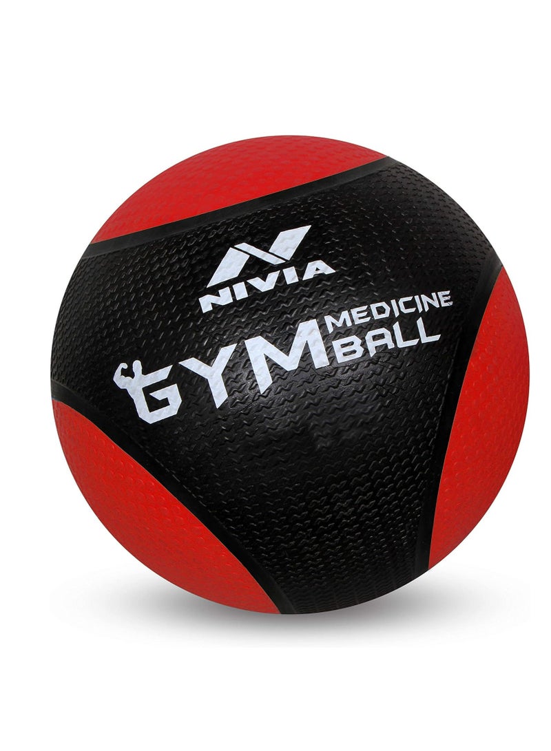Nivia Medicine Ball for Strength Training & Workouts | Durable Rubber | Non-Slip Grip | Ideal for Fitness, Pilates, Therapy & Balance Training | For Men & Women - Image 4