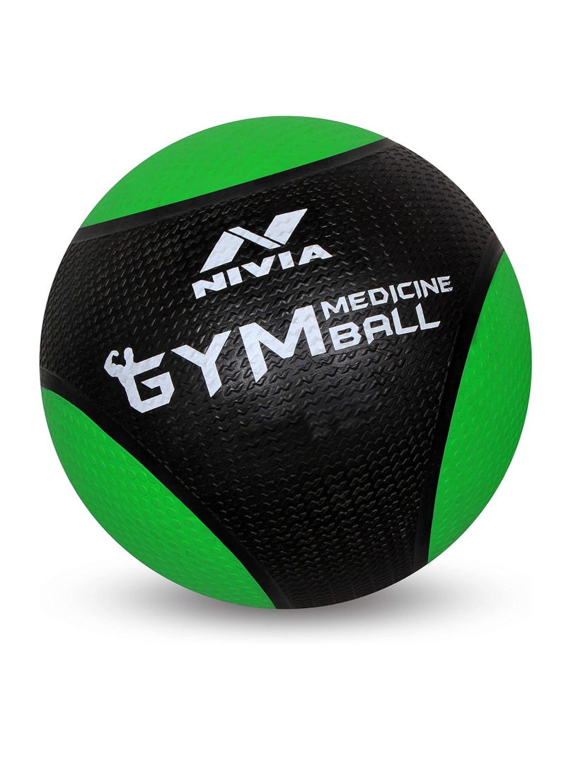 Nivia Medicine Ball for Strength Training & Workouts | Durable Rubber | Non-Slip Grip | Ideal for Fitness, Pilates, Therapy & Balance Training | For Men & Women - Image 2