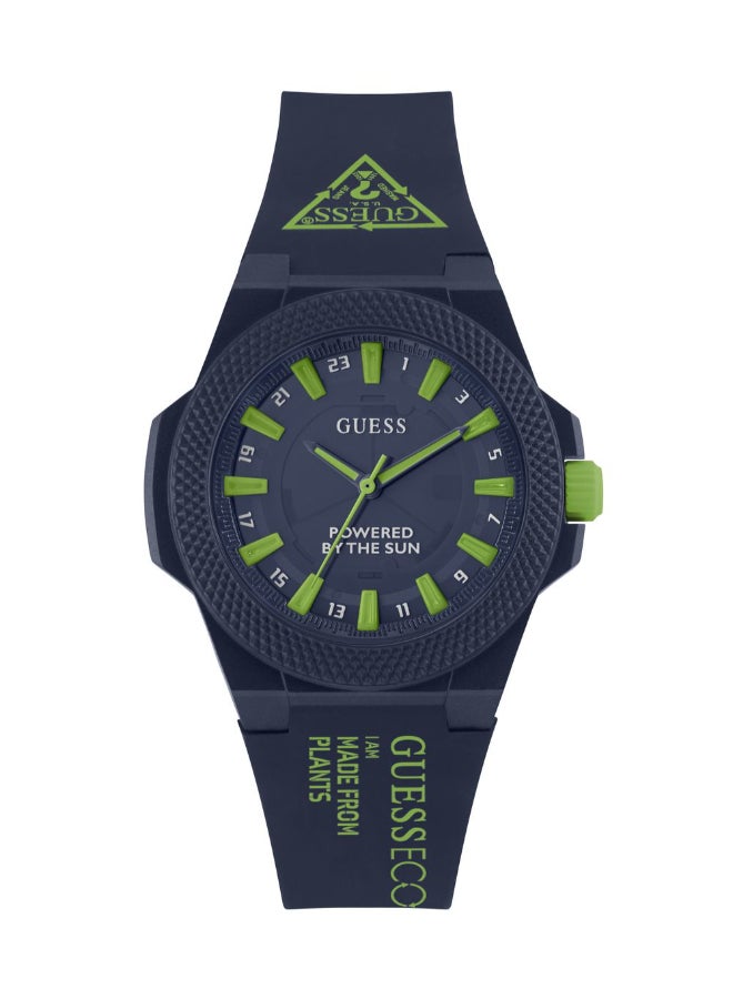 GUESS Blue PU Strap\Blue Dial\Blue Sustainable Nylon Case - Image 1