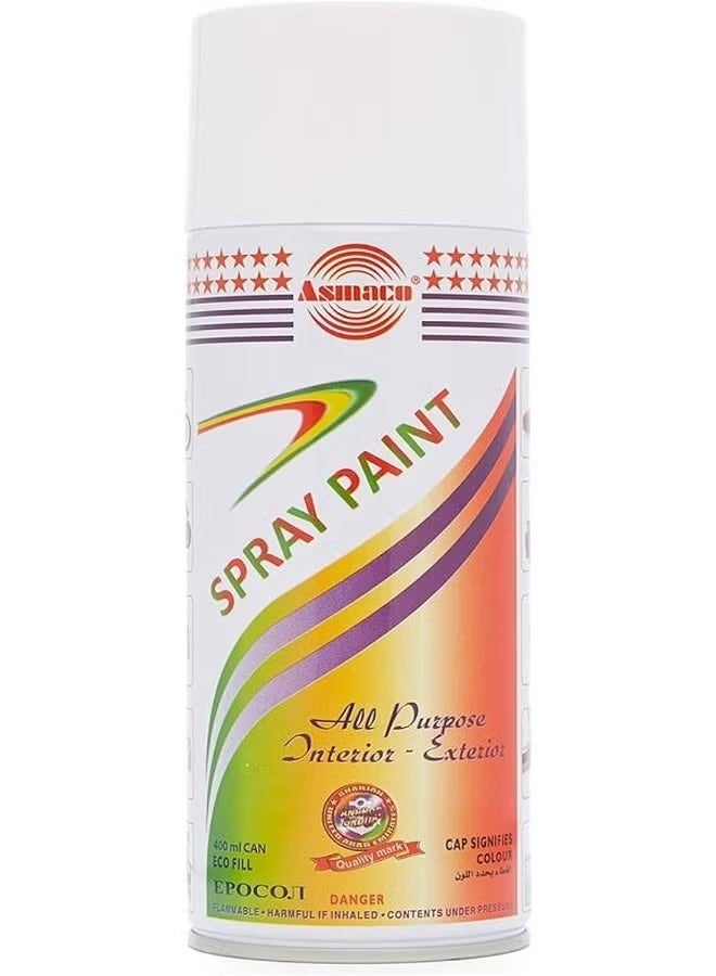Asmaco Spray Paint - White - Image 1