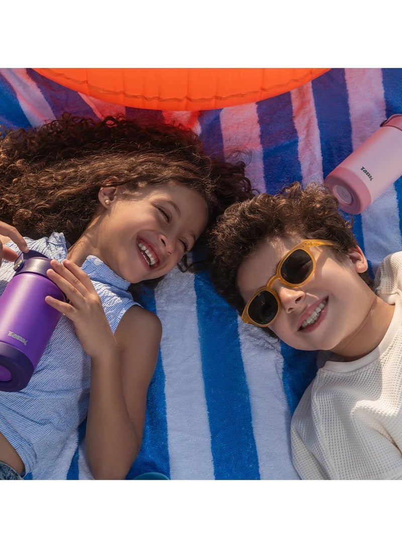 Tank Move, 350ml, Stainless Steel Bottle, BPA free, insulated, Leakproof - Sky Blue - Image 4