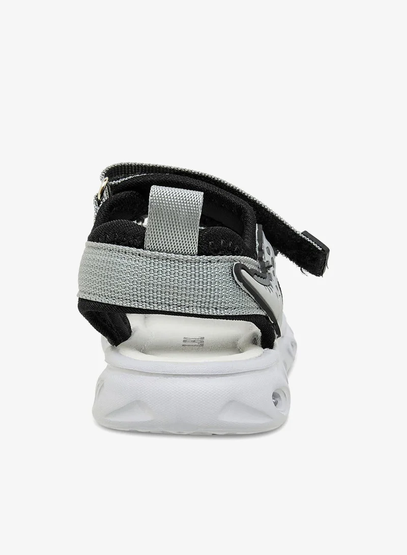 LBL by Shoexpress BLACK Boys Hook & Loop Strap Sandals for Men | Best Price UAE