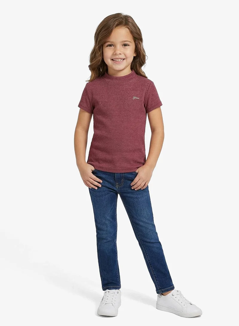 GUESS Kids Essential Crew neck T-Shirt