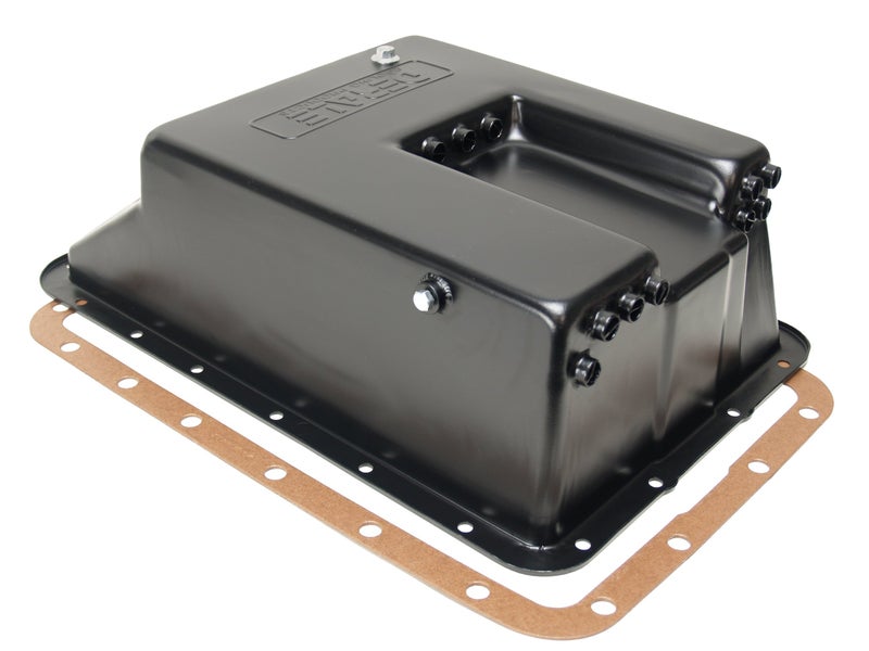 Derale TRANSMISSION DEPOT ديرال 14208 بان تبريد نقل الحركة لفورد E4OD و 4R100 و 5R110 و 5R110W، أسود - Image 4