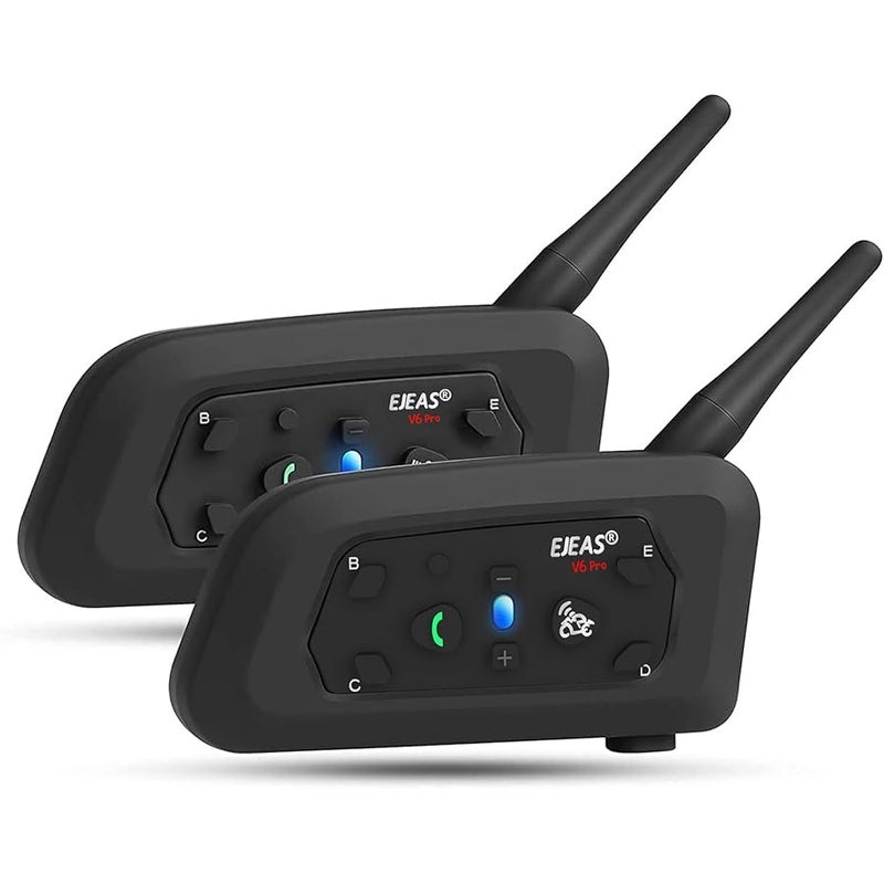 EJEAS V6 Pro Bluetooth Intercom Motorcycle Helmet - Image 1