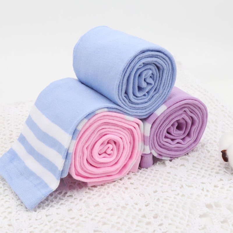 DRESHOW Extra Long High Thigh Socks Striped Over Knee Thin Tights Long Stocking - Image 5